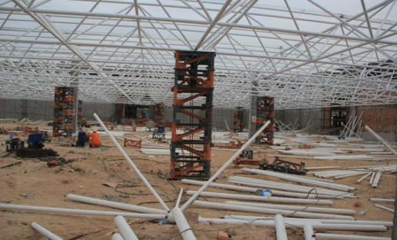 丰县盘点钢结构网架装配的步履和相关关注变乱