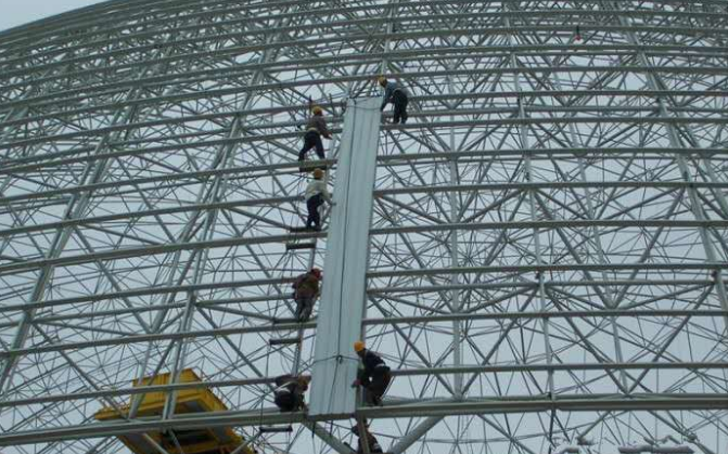 丰县网架装配好以后应当留神哪八项验收事件